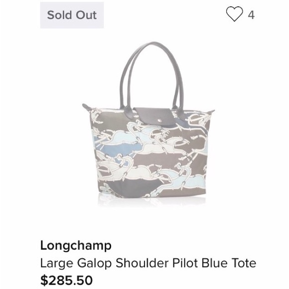Longchamp Handbags - ❌SOLD❌NWT Longchamp Large Galop Shoulder Tote